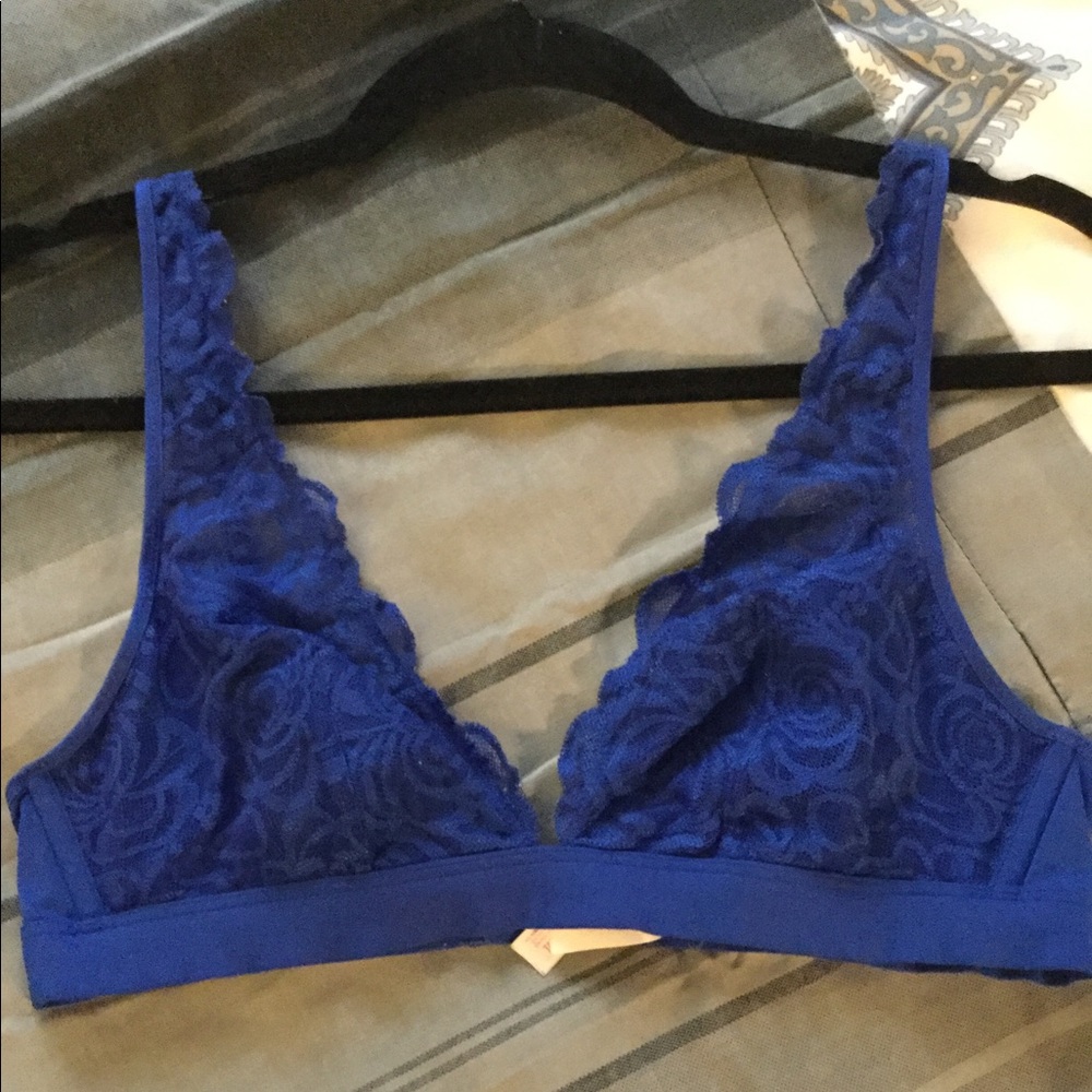 Very cute pink lacy bra